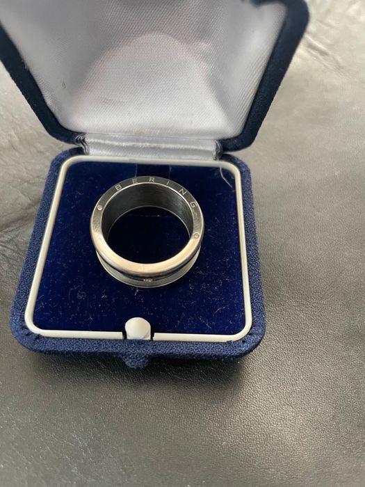 Inel/verigheta marca BERING otel inoxidabil,model deosebit