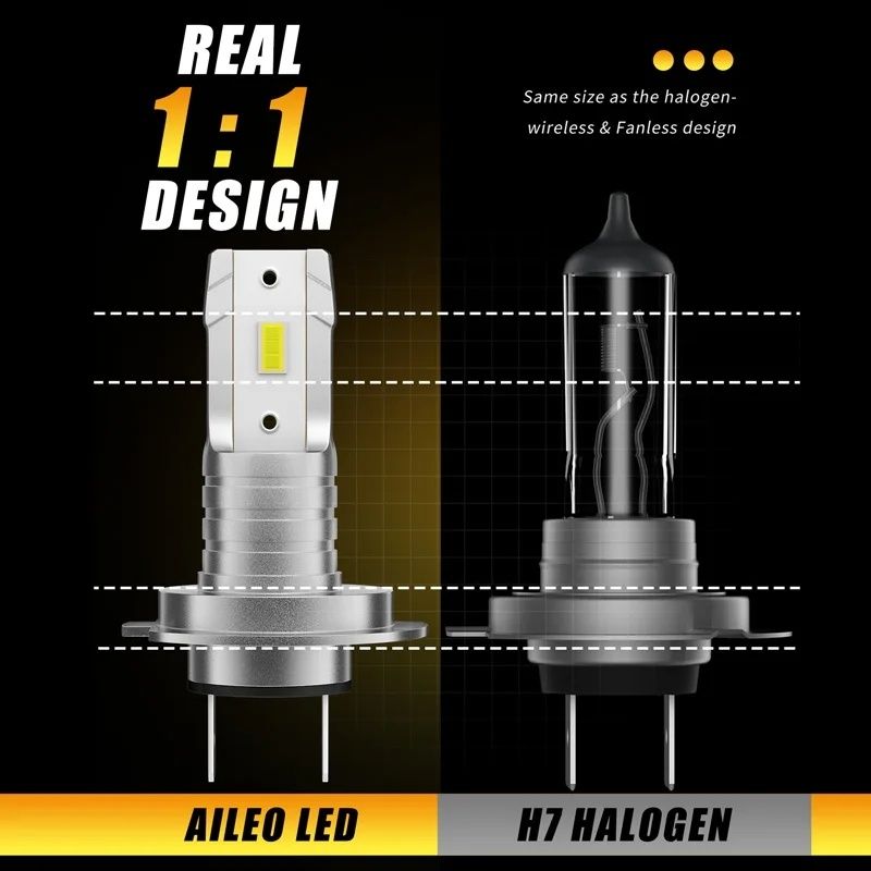 H7LED + плафони LED