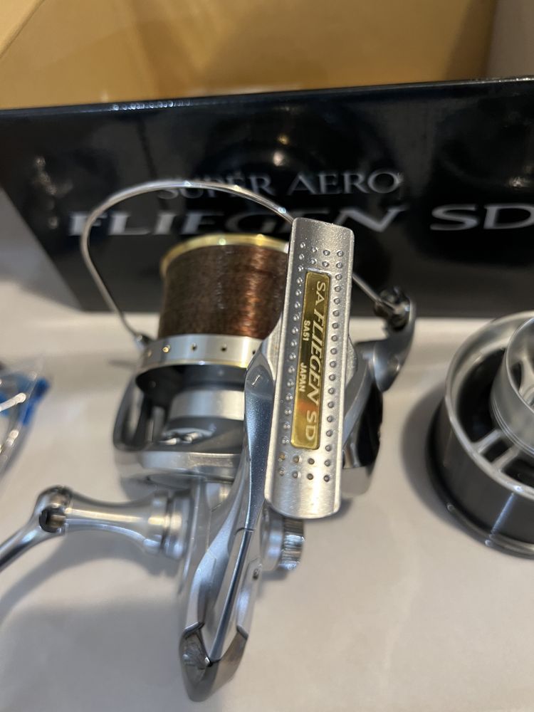 Shimano Super Aero Fliegen SD - tambur si manivela Aerotechnium MGS