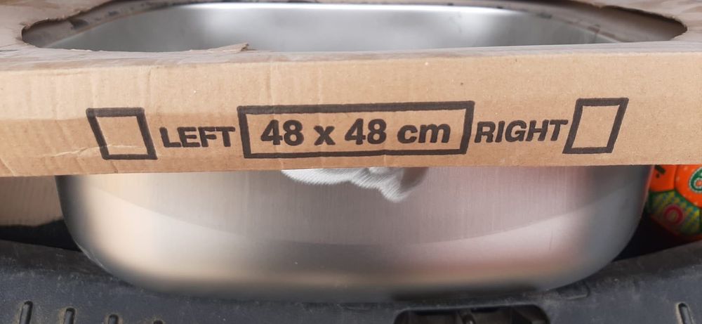 NOU! Pachet chiuveta inox+baterie bucatarie pipa lebada, Kroner, Atlas