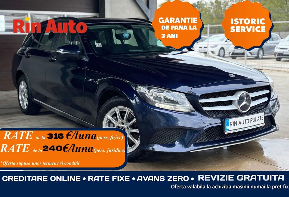 Mercedes-Benz C 2.0 Diesel Automata ~Posibilitate vanzare in RATE ~ Credit Leasing TVA