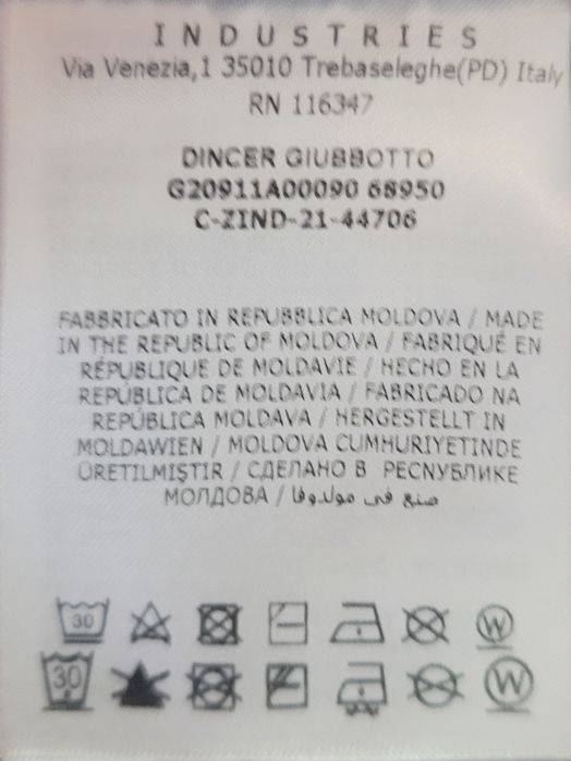 Geaca de iarna neagra