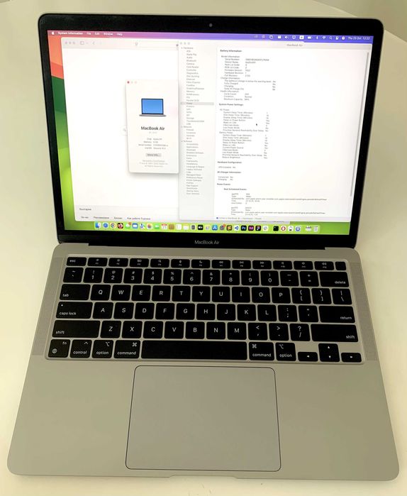 Macbook Air M1 - Space Gray - 8GB/256GB - Battery Health 94%
