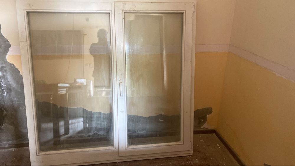 Окно из натурального береза