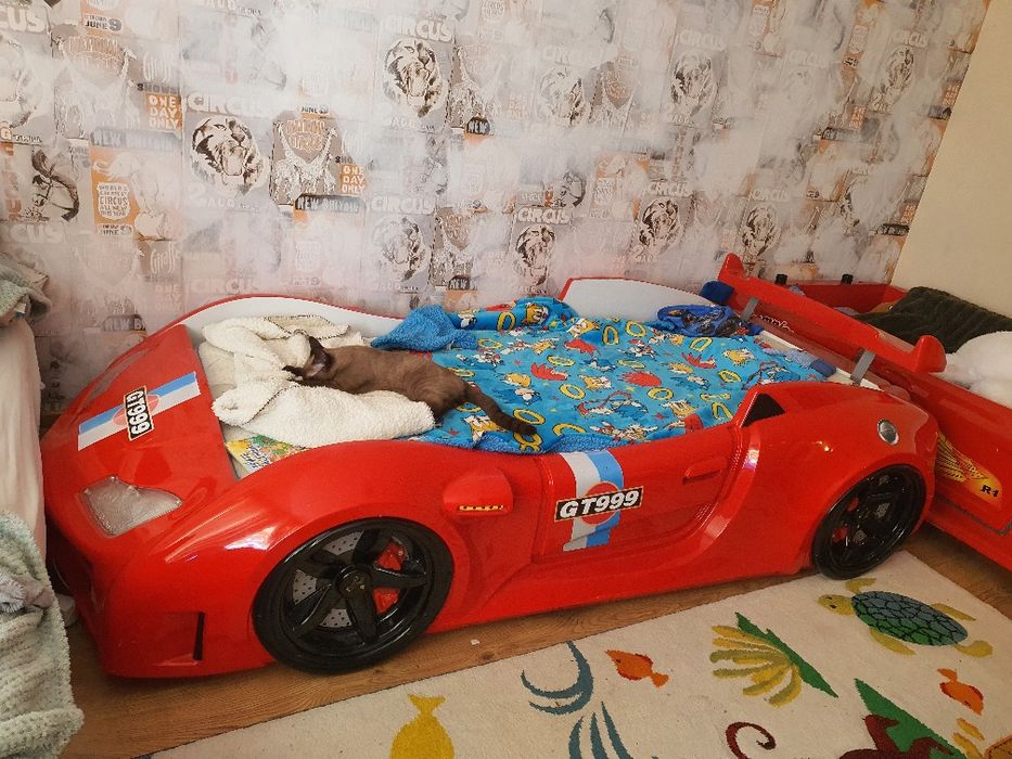 Две легла кола с музика и светлини