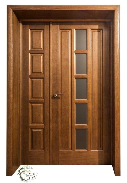 Usi, mese din lemn masiv, Usi rustice din lemn masiv