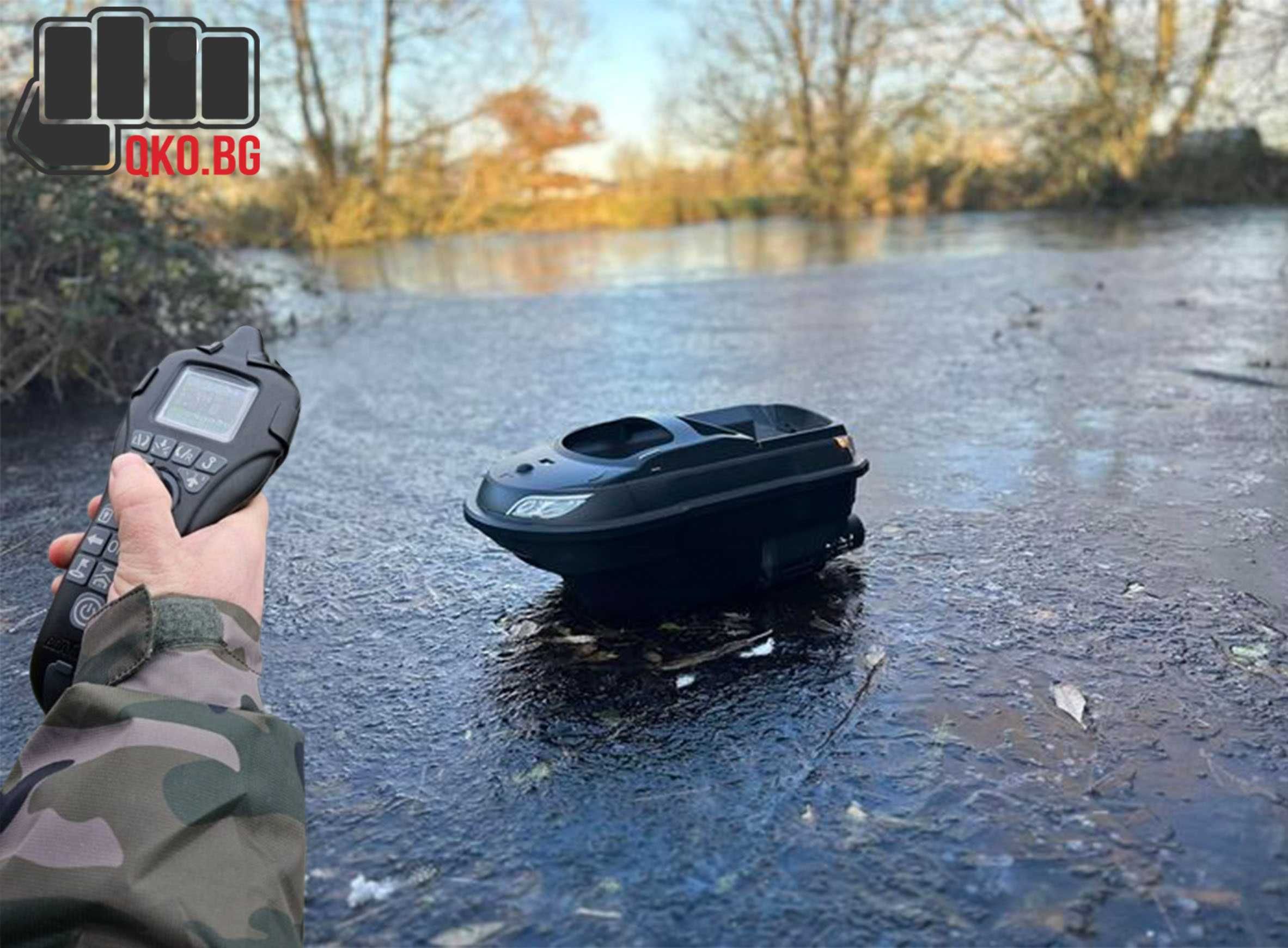 Boatman Vulcan с опция за GPS и сонар лодка за захранка