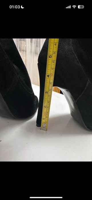 Botine piele intoarsa, 39