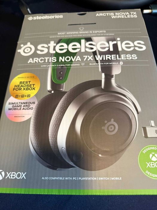 Casti Gaming Wireless STEELSERIES Arctis Nova 7x Wireless, surround