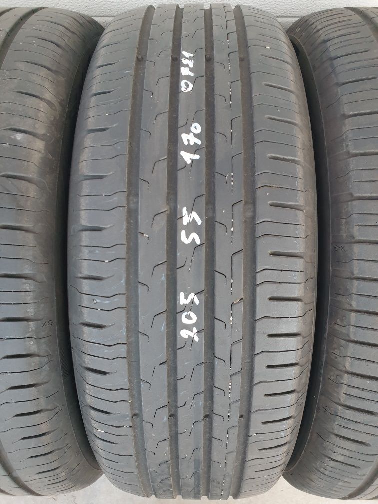 Летни гуми 4 броя CONTINENTAL EcoContact6 205 55 R17 дот 0721