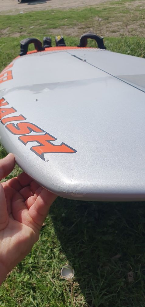 Placă windfoil Naish Hover 122L + Foil Thrust windsurfing wing surf