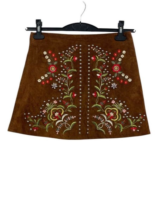 Пола Sandro Zara кожа