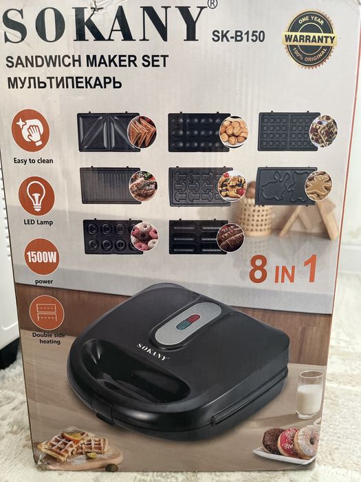 Продам вафельницу- грильницу