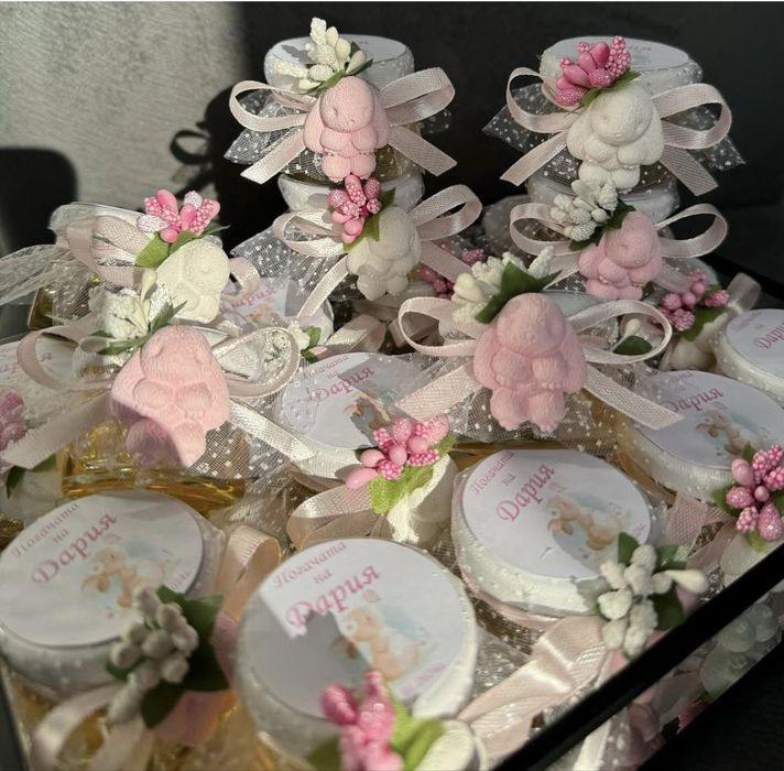 Подаръци за гости - погача, кръщене, рожден ден