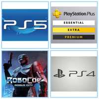 PSN Подписки Игры Sony PlayStation PS4 PS5 Пополнение Лиры Гривны