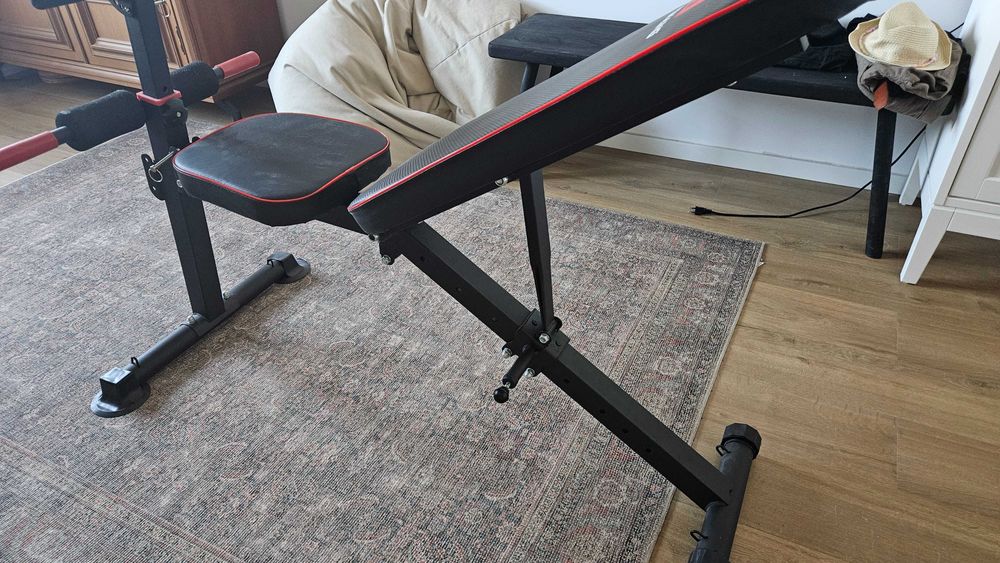 Banca sport/fitness multifunctionala, ca noua, fara defecte