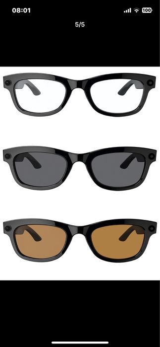 Smart glasses очки с камерой