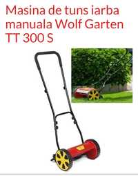 Mașina manuala Wolf Garten TT 300S  tuns tăiat iarba gazon