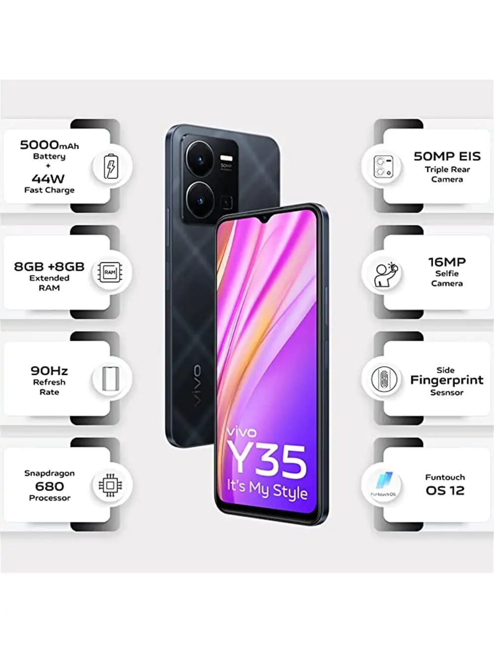 Vivo Y35 128GB yengide