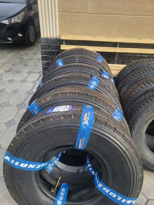 Продам шины комплекте шесть штук 7.50 R16 по заводской  цене