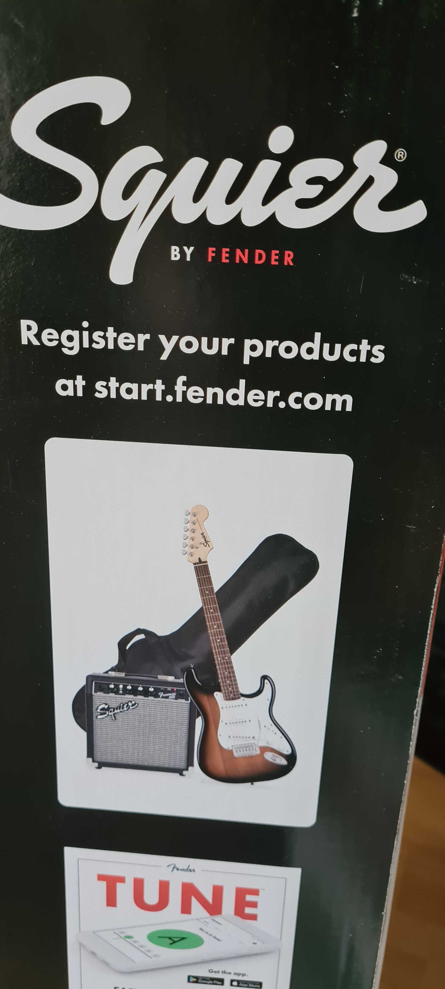 Електрическа китара комплект Fender Squier Stratocaster Pack