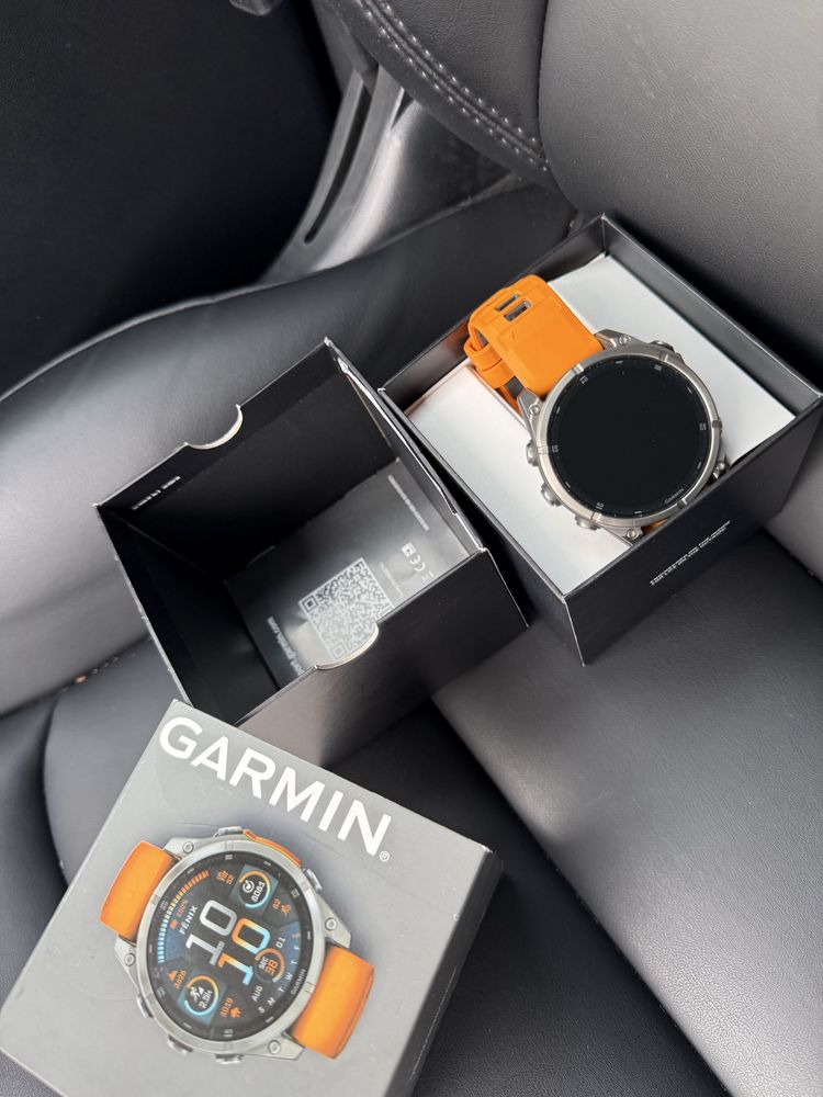 Garmin Fenix 8 Sapphire Titanium 47mm