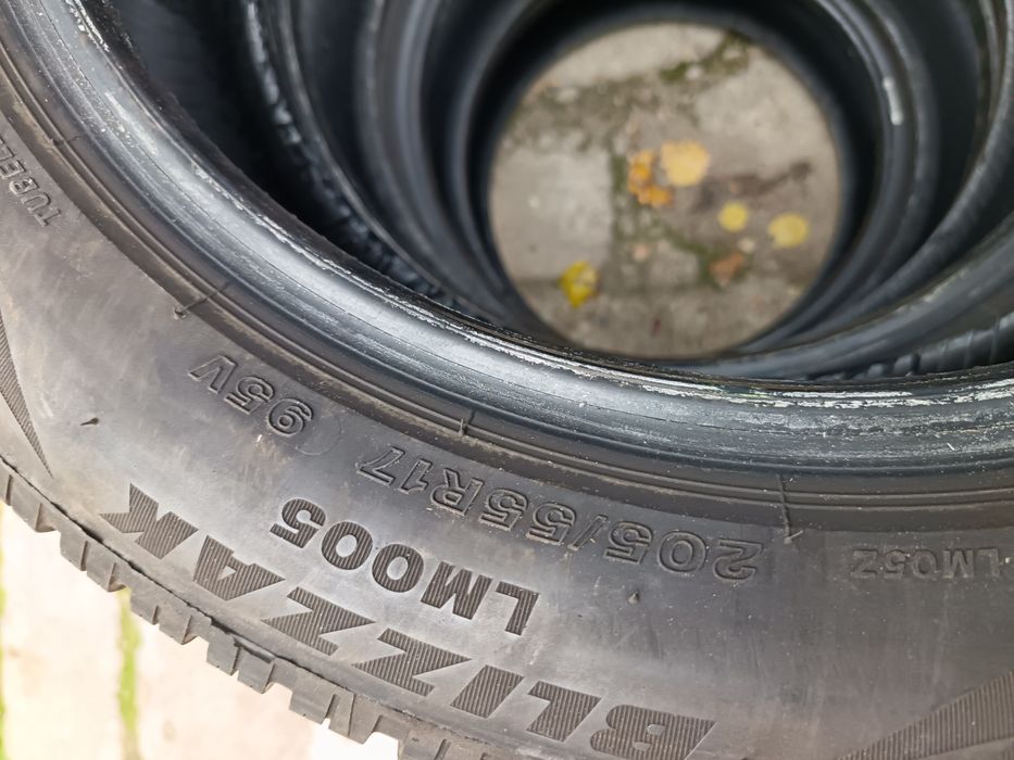 Anvelope MS iarna 205 55 17 bridgestone 2021 6mm