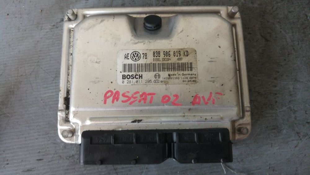 calculator motor vw passat b5 1.9 tdi avf 038906019kd 0281011205