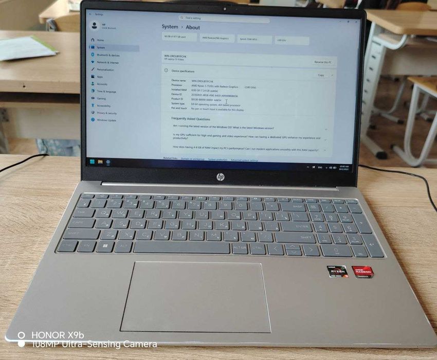 HP Ryzen 5  13 avlod