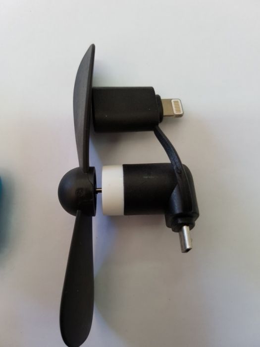 usb вентилатор за android и iphone
