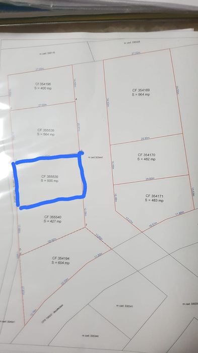 Vand teren intravilan confectii