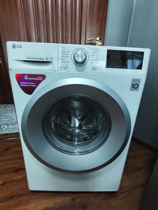 LG 6 KG Sensorlik 6 Motion Kir moshina стиральная машина arzon narxda
