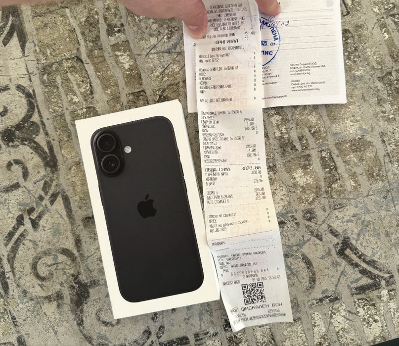 iPhone 16 256 BG нов с гаранция