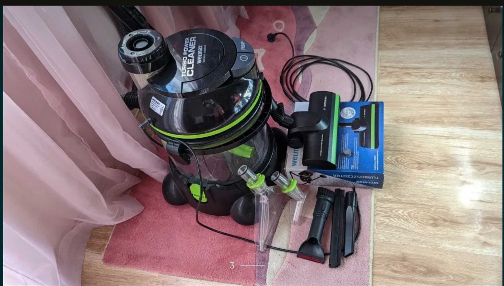 Продавам Прахосмукачка WELMAX Turbo Power Cleaner.