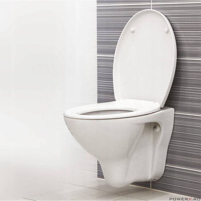 Capac wc, model standard, alb, cersanit, Sepio