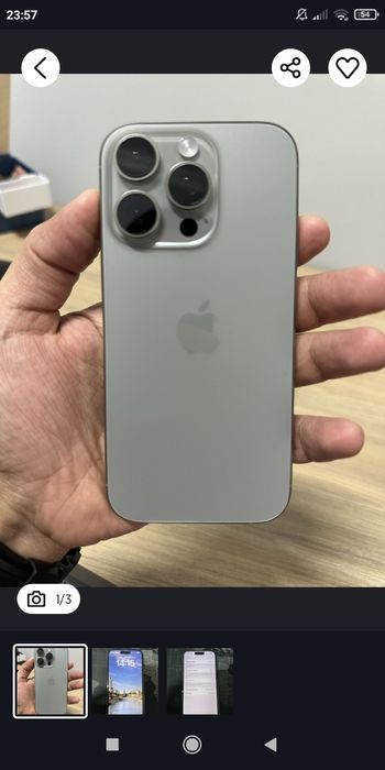 Iphone 16 pro dual 33 sikl