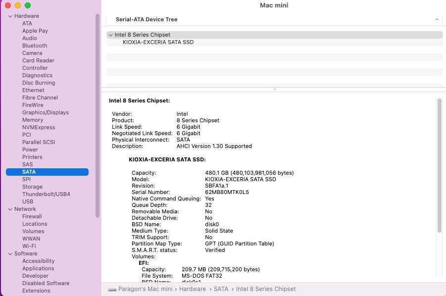 Компактен десктоп Mac Mini Late 2014 - i7/16GB DDR3/480GB SSD