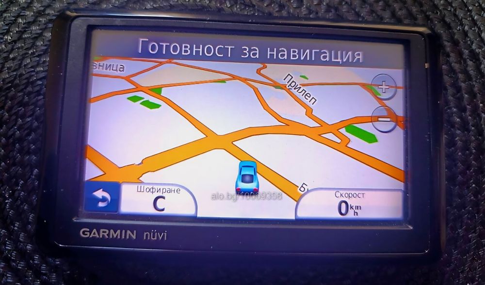 Ново!!! 4.3 инча GPS навигация Garmin Nuvi 1390 + Bluetooth с доживотн