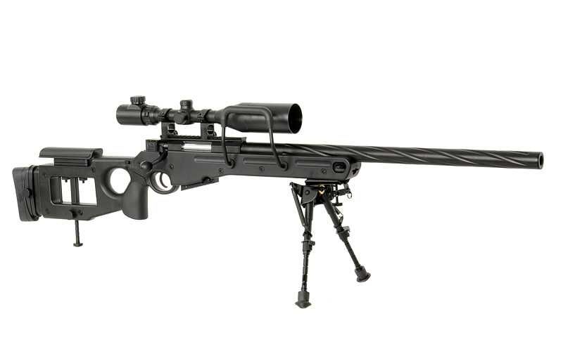 Pusca Airsoft Sniper SV-98 WELL MB4420 Noua Spring/Arc Black