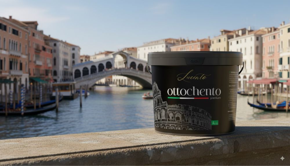 Ottocento – Premium dekorativ bo‘yoq, hashamatli dizayn