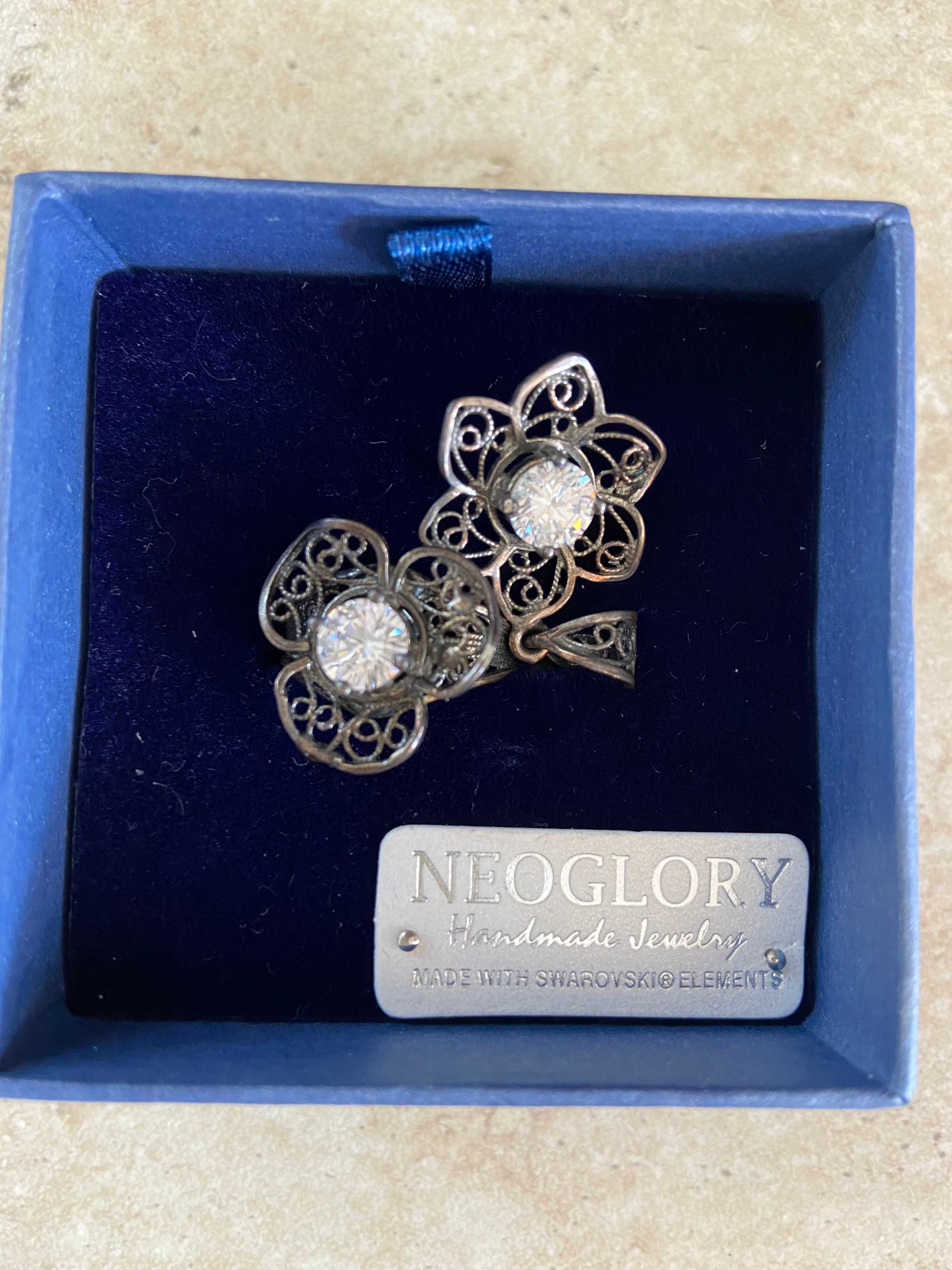 Оригинален комплект пръстен и висулка "NEOGLORY COLLECTION " ...