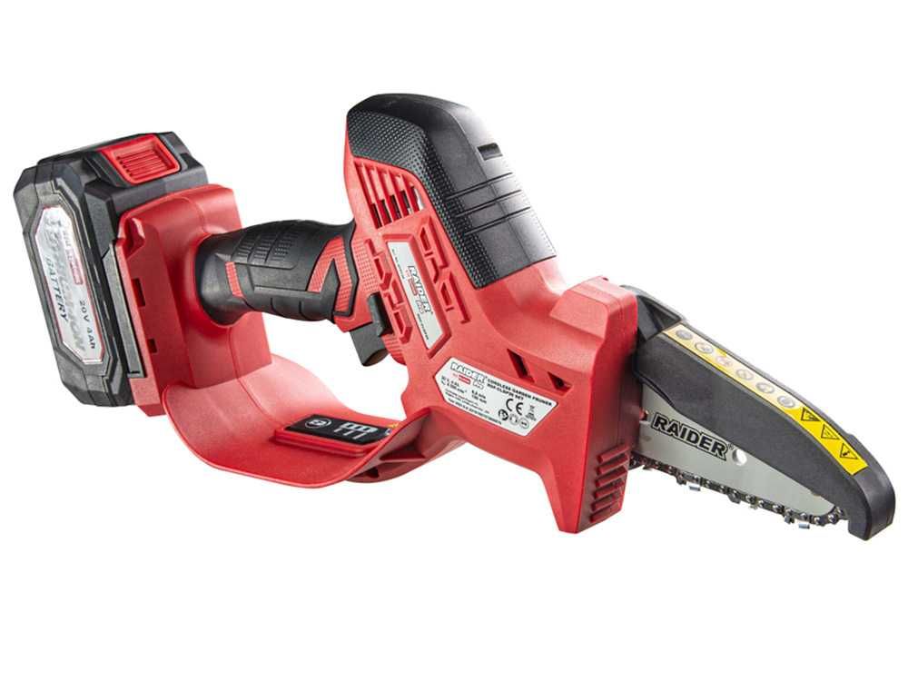 Мини акумулаторна резачка RAIDER RDP-CLGP20, 20V, 4Ah, 1/4", 10 см