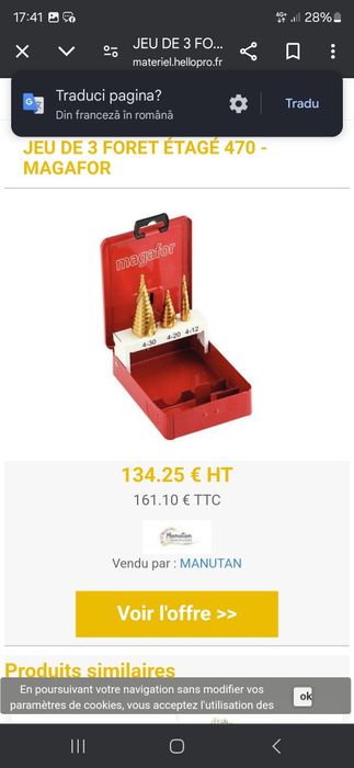 Burghiu con profesional