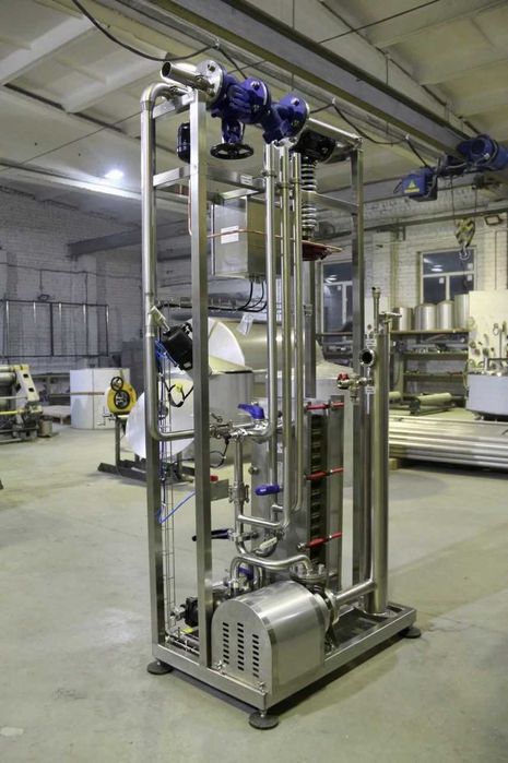 Подготовки горячей воды ГВС для молочного и пищевого оборудования