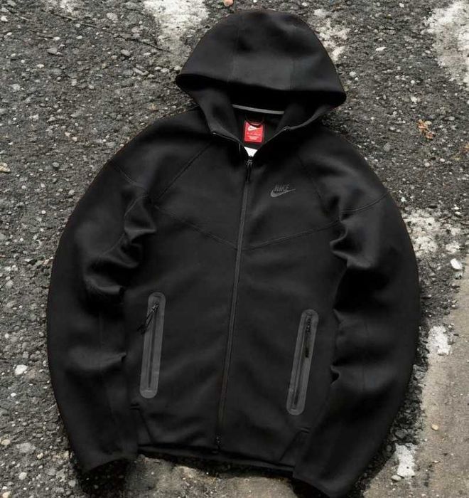 Trening Nike TECH Fleece Black 2025 - Bumbac 100% Set complet