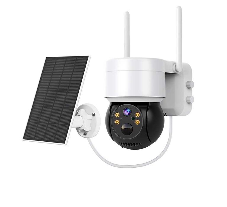 Соларна Wi-Fi Камера 5MP, със самозареждащи се акумулаторни батерии