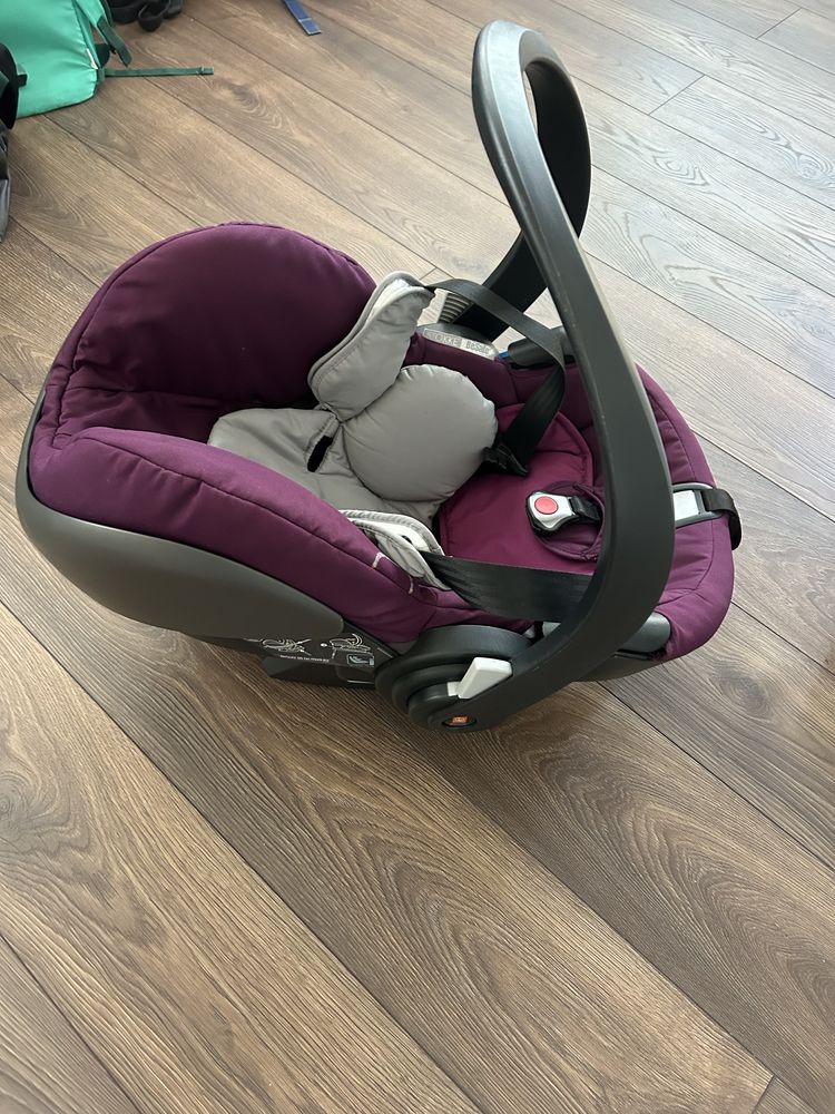 Scoica Stokke mov cu baza Isofix