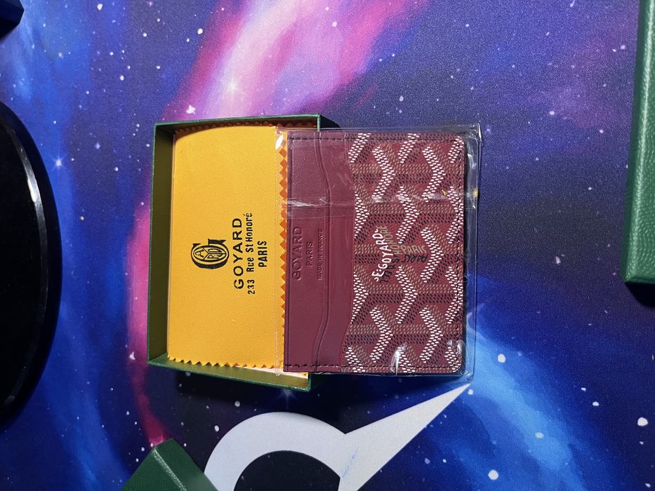 goyard card holder