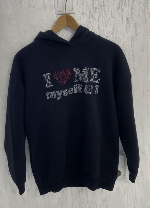 Черен суитшърт неизползван от House bland XS