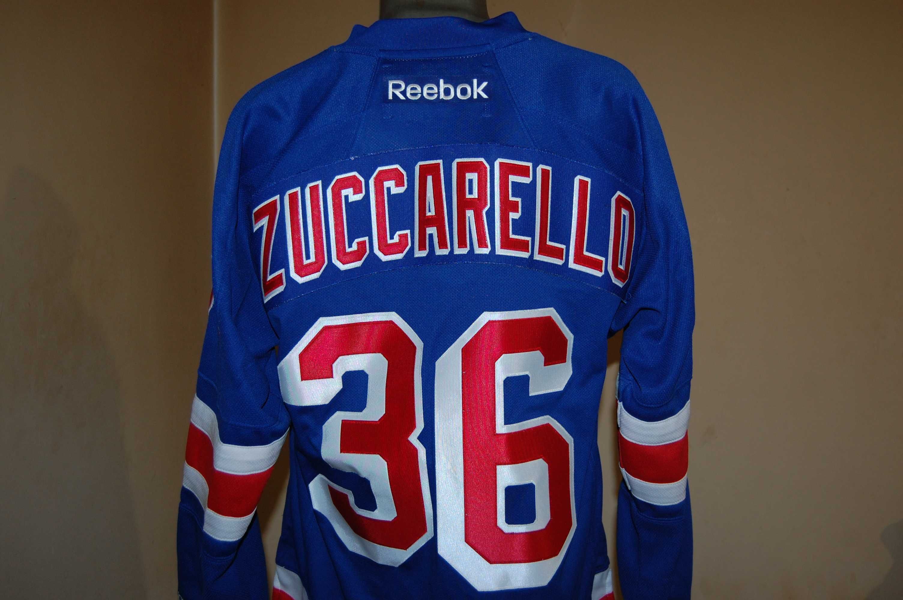 Reebok NHL New York Rangers 36 Mats Zuccarello Мъжко Джърси Горница М